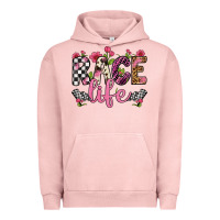 Pigment Salmon race life Urban Hoodie - Artiststas