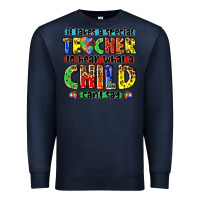 Navy it takes a special teacher to hear what a child cant say tbw Premium Sweatshirt - texasbilliewilder