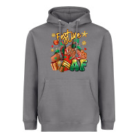 Storm Festive af Christmas black girl sneakers Heavyweight Hoodie - RanaPortraitStore