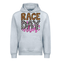 Heather Grey race day vibes Urban Hoodie - Artiststas