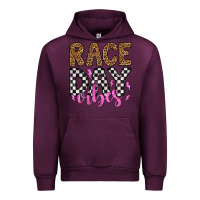 Mauve Wine race day vibes Urban Hoodie - Artiststas