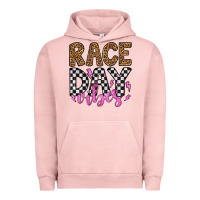 Pigment Salmon race day vibes Urban Hoodie - Artiststas