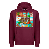 Burgundy educator of tiny humans tumbler Premium Hoodie - BundleAndBundleShop