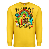 Lemon it s a good day tiny humans Premium Sweatshirt - texasbilliewilder