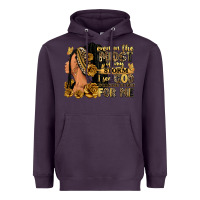 Plum Even in the midst of my storm afro woman Heavyweight Hoodie - RanaPortraitStore