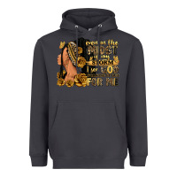 Smoke Even in the midst of my storm afro woman Heavyweight Hoodie - RanaPortraitStore
