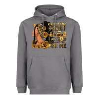 Storm Even in the midst of my storm afro woman Heavyweight Hoodie - RanaPortraitStore