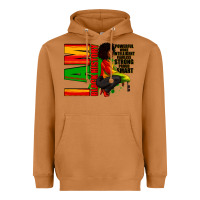 Meerkat I am black history Afro American woman Heavyweight Hoodie - RanaPortraitStore