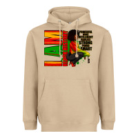 Mushroom I am black history Afro American woman Heavyweight Hoodie - RanaPortraitStore