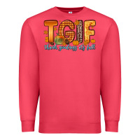 Cardinal tgif thank goodness it s fall Premium Sweatshirt - Zillion Design Studio