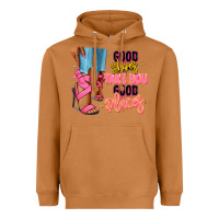 Meerkat Good shoes take you to good places black fashion g Heavyweight Hoodie - RanaPortraitStore