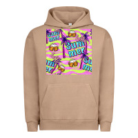 Pigment Burro hello summer and beer seamless pattern Urban Hoodie - BundleAndBundleShop