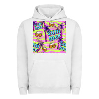 Pigment Lunar Rock hello summer and beer seamless pattern Urban Hoodie - BundleAndBundleShop