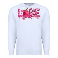 White love breast cancer Premium Sweatshirt - Zillion Design Studio