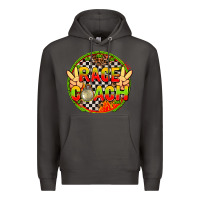 Smoke Race coach with leopard and peace hand Premium Hoodie - AdoDesignShop