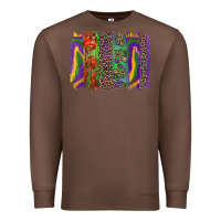 Chestnut mardi gras brushstroke Premium Sweatshirt - RanaPortraitStore
