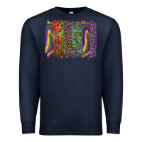 Navy mardi gras brushstroke Premium Sweatshirt - RanaPortraitStore