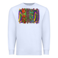 White mardi gras brushstroke Premium Sweatshirt - RanaPortraitStore