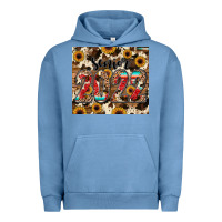 Pigment Pebble Blue senior 2022 Urban Hoodie - JahusDesignShop