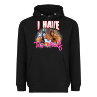 Black I have two moods sneaker and heels Heavyweight Hoodie - RanaPortraitStore