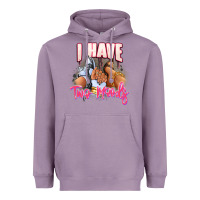 Lavender I have two moods sneaker and heels Heavyweight Hoodie - RanaPortraitStore