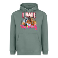 Sage I have two moods sneaker and heels Heavyweight Hoodie - RanaPortraitStore