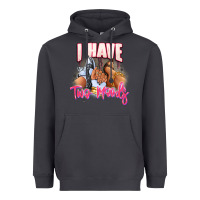 Smoke I have two moods sneaker and heels Heavyweight Hoodie - RanaPortraitStore