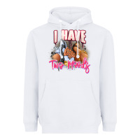 White I have two moods sneaker and heels Heavyweight Hoodie - RanaPortraitStore