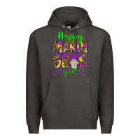 Smoke happy mardi gras y'all gnome Premium Hoodie - JahusDesignShop