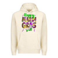Tofu happy mardi gras y'all gnome Premium Hoodie - JahusDesignShop