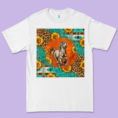 Western Percheron Horse Premium Tee Designed By Lillyallendesigns