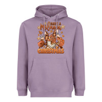 Lavender Have a melanin Christmas black girl sneakers Heavyweight Hoodie - RanaPortraitStore