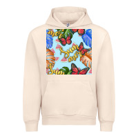 Sandshell summer and leaf seamless pattern Urban Hoodie - BundleAndBundleShop