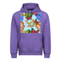 Tulip summer and leaf seamless pattern Urban Hoodie - BundleAndBundleShop