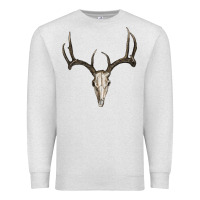 Deer Skull Premium Sweatshirt | Teevron