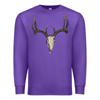 Purple deer skull Premium Sweatshirt - RanaPortraitStore
