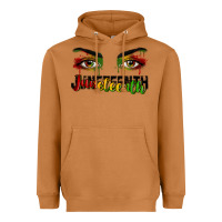 Meerkat Juneteenth eyes Heavyweight Hoodie - RanaPortraitStore