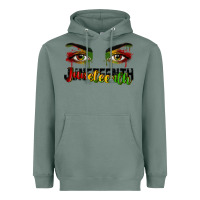 Sage Juneteenth eyes Heavyweight Hoodie - RanaPortraitStore