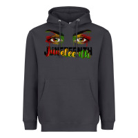 Smoke Juneteenth eyes Heavyweight Hoodie - RanaPortraitStore