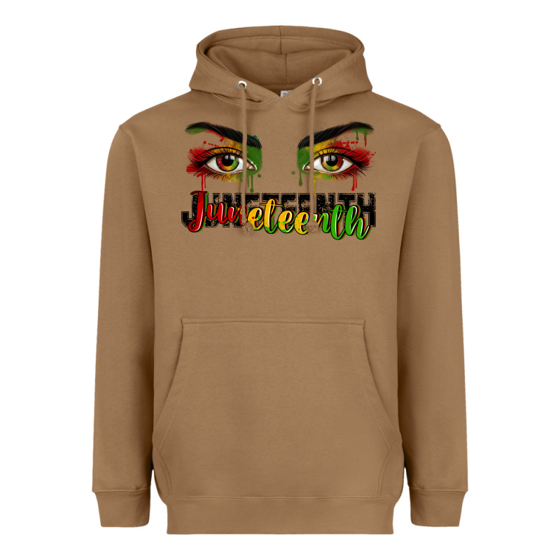 Juneteenth Eyes Heavyweight Hoodie by RanaPortraitStore | Teevron