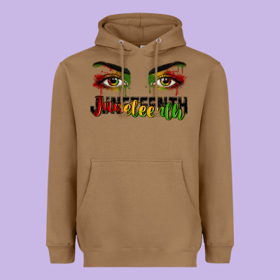 Heavyweight Hoodie Juneteenth eyes