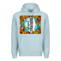 Blue Mist blessed teacher tumbler Premium Hoodie - BundleAndBundleShop