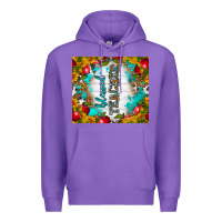 Purple blessed teacher tumbler Premium Hoodie - BundleAndBundleShop