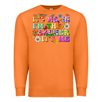 Carrot its me hi im the teacher its me Premium Sweatshirt - texasbilliewilder