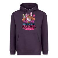 Plum Just a girl obsessed with sneakers Heavyweight Hoodie - RanaPortraitStore