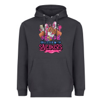 Smoke Just a girl obsessed with sneakers Heavyweight Hoodie - RanaPortraitStore