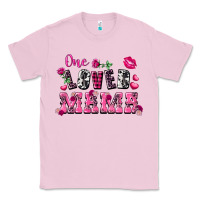 Bubblegum Pink one loved mama valentine's day Classic Tee - FaDigitalArtStudio