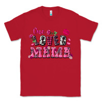 Red one loved mama valentine's day Classic Tee - FaDigitalArtStudio