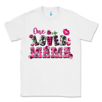 White one loved mama valentine's day Classic Tee - FaDigitalArtStudio
