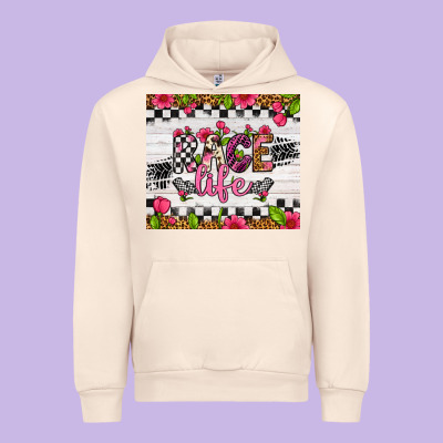 Race Life Tumbler Urban Hoodie Designed By Artiststas
